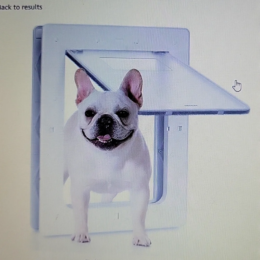 PETOUCH Plastic Pet Door Medium 8.5